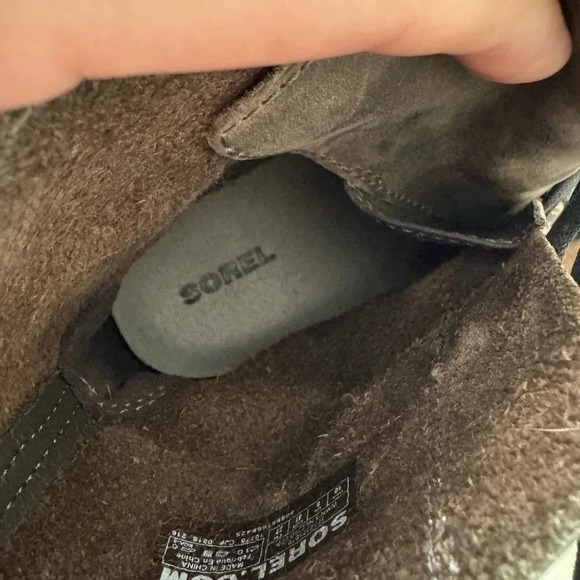 Sorel Addington brown Lace-Up Ankle Boots size 10 - Picture 11 of 12